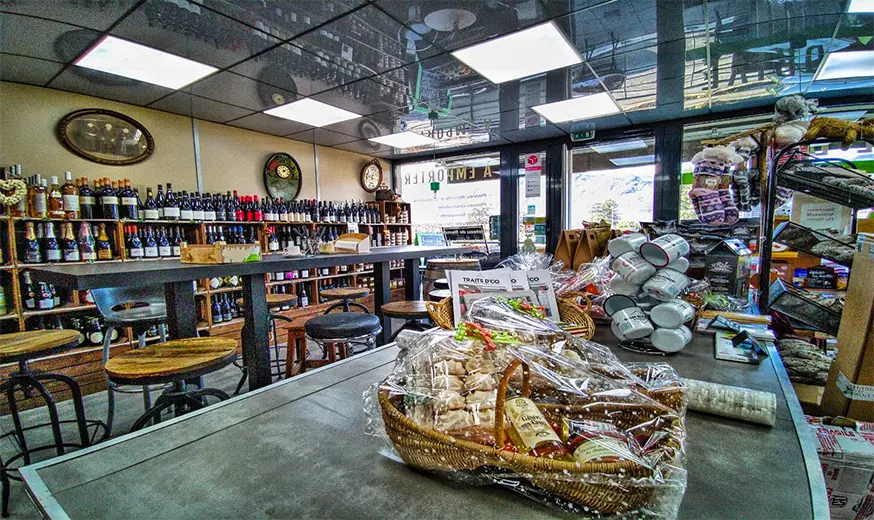 Photo de l'intérieur de la boutique